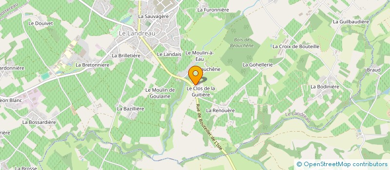 localisation de l'entreprise MADAME IKA SUSWANTI à LE LANDREAU