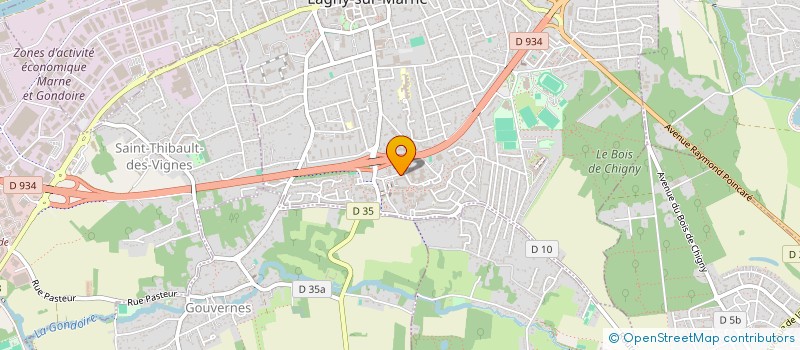 localisation de l'entreprise MADAME IKRAM ABOURA  LAGNY-SUR-MARNE