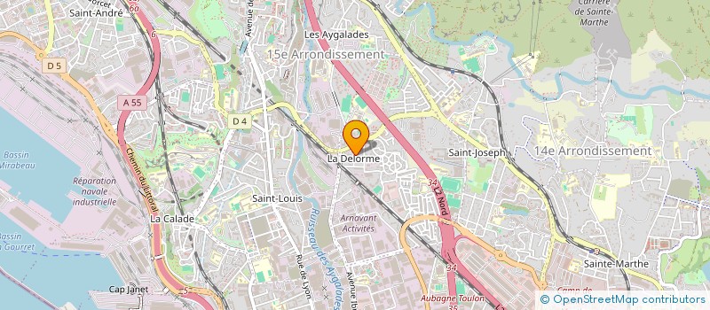 localisation de l'entreprise MADAME IKRAM ASSAKKOUR à MARSEILLE