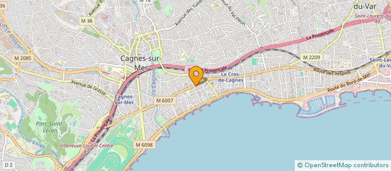localisation de l'entreprise MADAME IKRAM BOUZID à CAGNES-SUR-MER