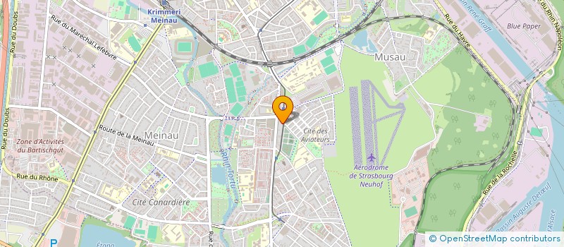 localisation de l'entreprise MADAME IKRAM BULAICH à STRASBOURG