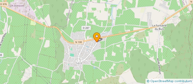 localisation de l'entreprise MADAME IKRAM EL BAROUDI  SAZE