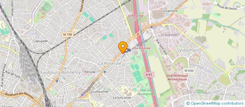 localisation de l'entreprise MADAME IKRAM GOFFA à TOULOUSE
