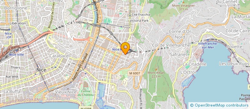 localisation de l'entreprise MADAME IKRAM GUITOUN à NICE