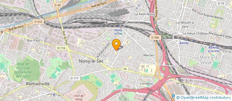 localisation de l'entreprise MADAME IKRAM JARIRI à NOISY-LE-SEC