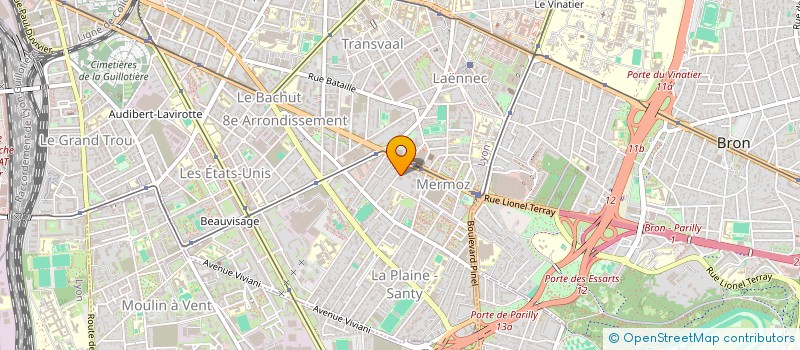 localisation de l'entreprise MADAME IKRAM LAARAJ  LYON