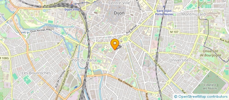 localisation de l'entreprise MADAME IKRAM LABIOD à DIJON