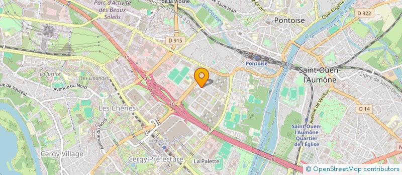 localisation de l'entreprise MADAME IKRAM MECHRI  PONTOISE