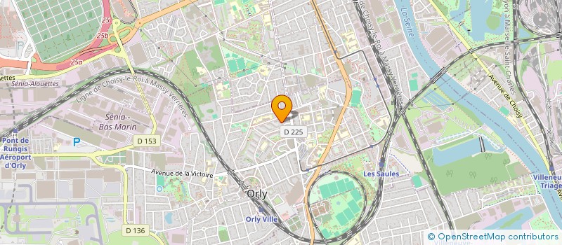 localisation de l'entreprise MADAME IKRAM RAMMANE  ORLY