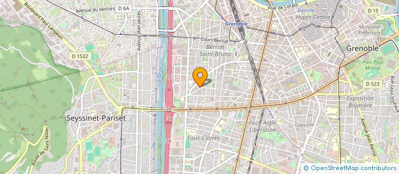 localisation de l'entreprise MADAME IKRAM ROUIS à GRENOBLE