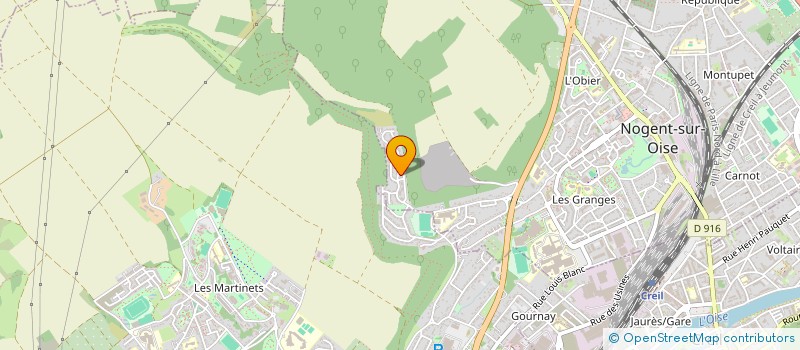 localisation de l'entreprise MADAME IKRAM SAIGHI  NOGENT-SUR-OISE