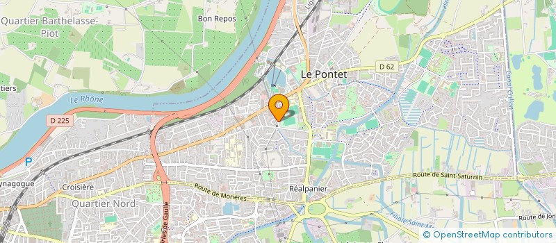 localisation de l'entreprise MADAME IKRAME AZAIMI  LE PONTET