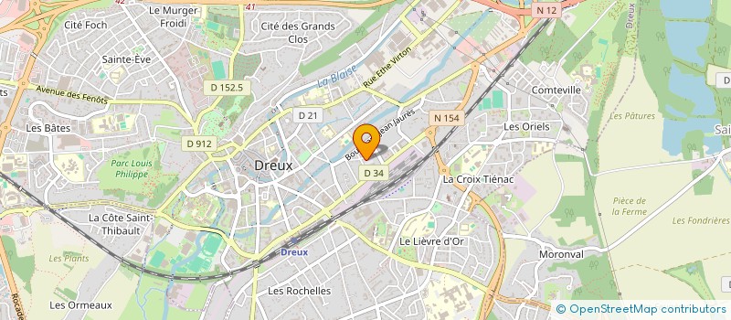 localisation de l'entreprise MADAME IKRAME BEN FADDOUL à DREUX