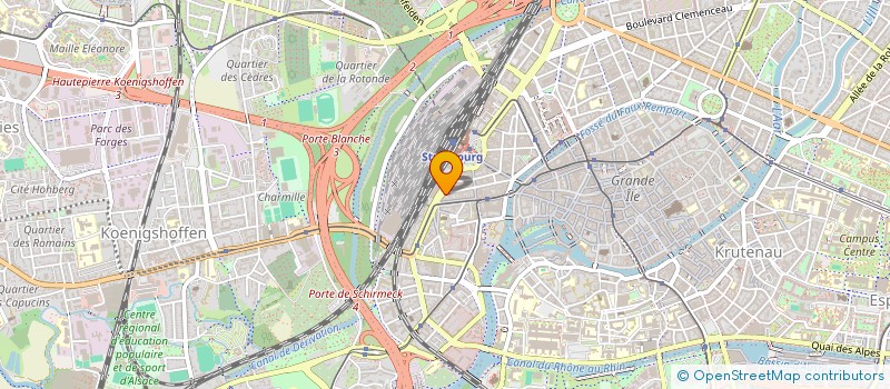 localisation de l'entreprise MADAME IKRAME DAAM à STRASBOURG