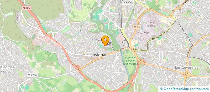 localisation de l'entreprise MADAME IKRAME EL AJJOURI à JUVIGNAC