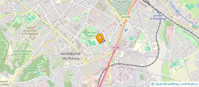 localisation de l'entreprise MADAME IKRAME MOUATASSIM  VANDUVRE-LES-NANCY