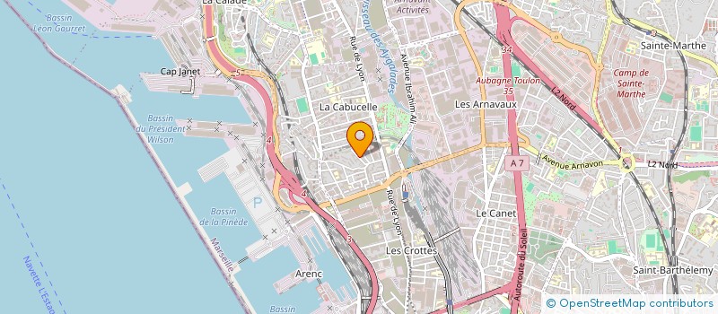 localisation de l'entreprise MADAME IKRAME OUAHABI à MARSEILLE