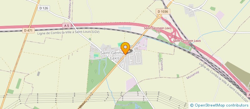 localisation de l'entreprise MADAME ILANA ASTRATOFF  FONTENAY-TRESIGNY