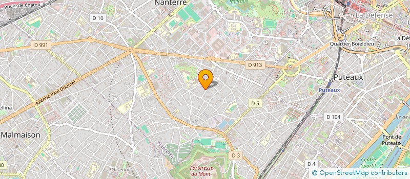 localisation de l'entreprise MADAME ILANA BENAYOUN  NANTERRE