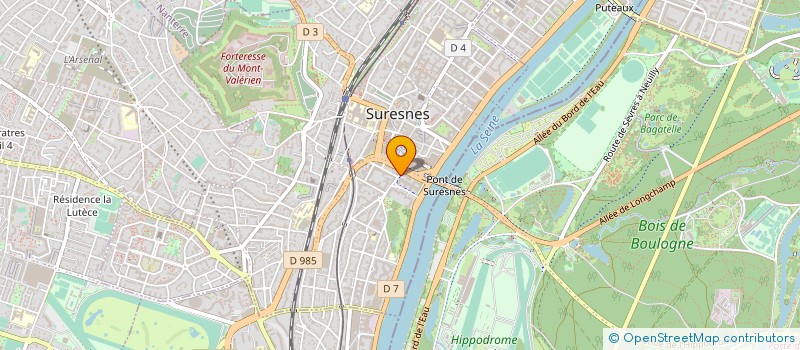 localisation de l'entreprise MADAME ILANA CLARY EVENO à SURESNES