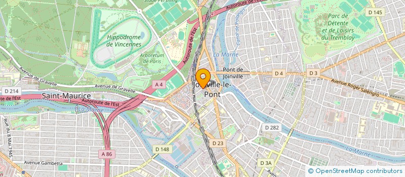 localisation de l'entreprise MADAME ILANA CRAVERO  JOINVILLE-LE-PONT