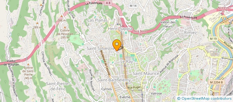 localisation de l'entreprise MADAME ILANA DAGHERO à NICE