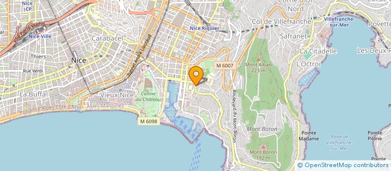 localisation de l'entreprise MADAME ILANA ELIANE SALICETI à NICE