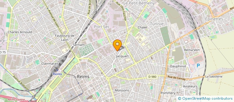 localisation de l'entreprise MADAME ILANA GESTE  REIMS