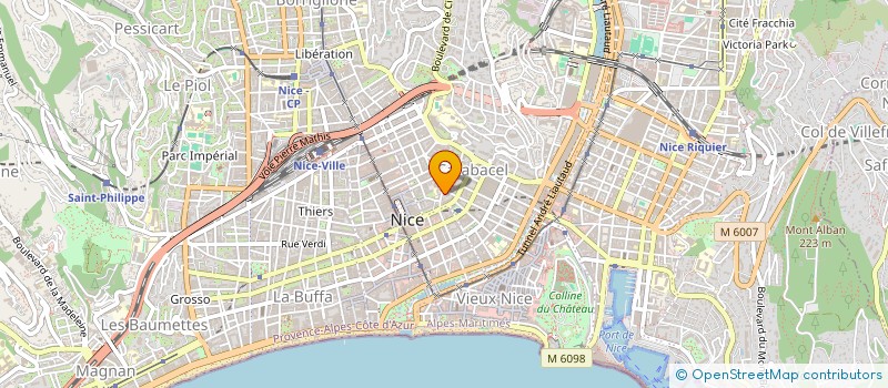 localisation de l'entreprise MADAME ILANA HACCOUN à NICE