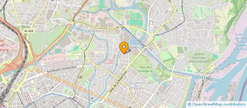 localisation de l'entreprise MADAME ILANA ISEHAYEK à STRASBOURG