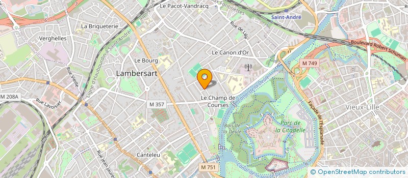 localisation de l'entreprise MADAME ILANA LEINMAN à LAMBERSART