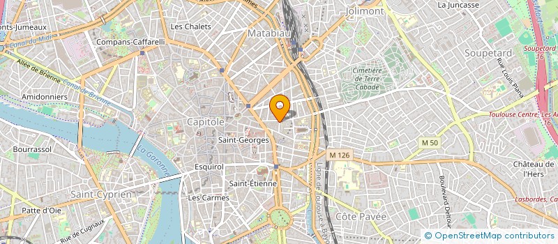 localisation de l'entreprise MADAME ILANA RUBIN à TOULOUSE