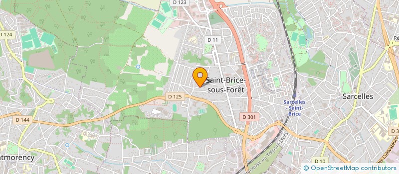 localisation de l'entreprise MADAME ILANIT BOUKHOBZA  SAINT-BRICE-SOUS-FORET