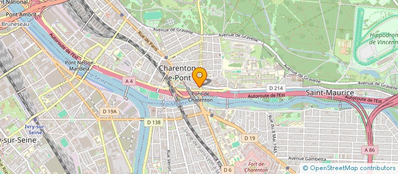localisation de l'entreprise MADAME ILANIT BOUKOBZA à CHARENTON-LE-PONT