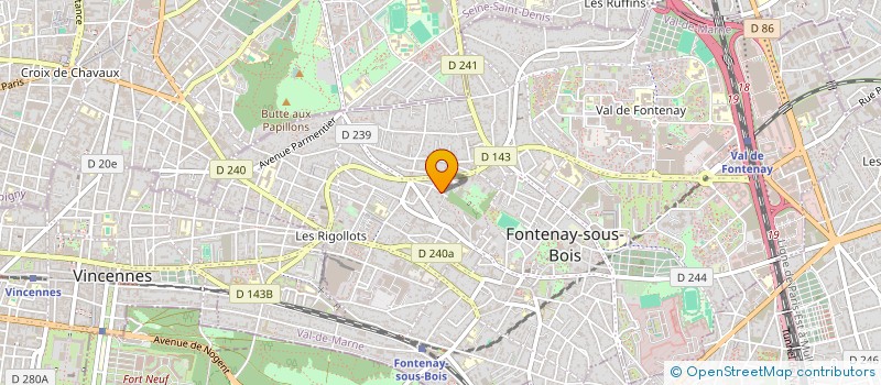 localisation de l'entreprise MADAME ILANITH BERREBY à FONTENAY-SOUS-BOIS