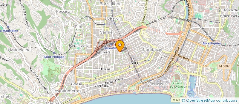 localisation de l'entreprise MADAME ILARIA LIBERA MARGHERITA à NICE