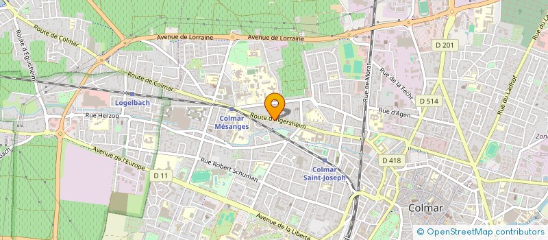 localisation de l'entreprise MADAME ILAYDA CAKIR  COLMAR