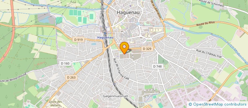 localisation de l'entreprise MADAME ILAYDA ONAL  HAGUENAU