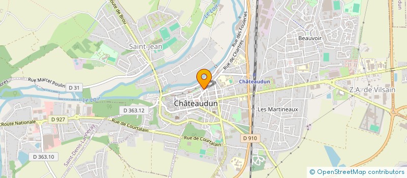 localisation de l'entreprise MADAME ILDA DAUMARD à CHATEAUDUN