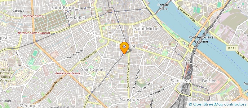 localisation de l'entreprise MADAME ILDA GONCALVES  BORDEAUX