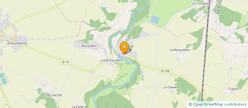localisation de l'entreprise MADAME ILDA NEBBOUT à VALENCE-EN-POITOU