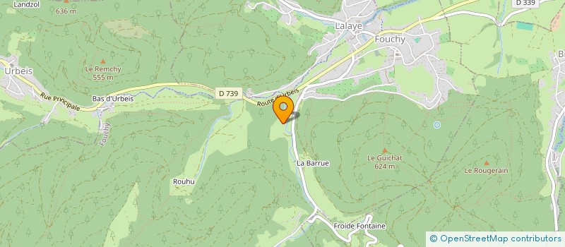 localisation de l'entreprise MADAME ILDIKO JOZSA  FOUCHY