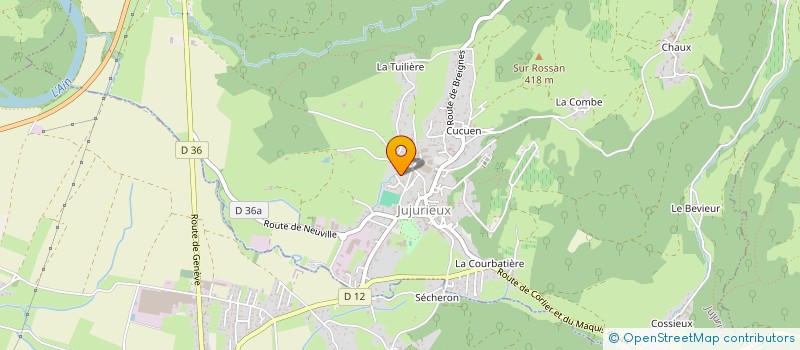 localisation de l'entreprise MADAME ILDIKO KECSO à JUJURIEUX