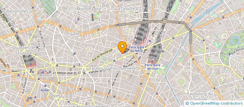 localisation de l'entreprise MADAME ILEANA GILLE MARTRAIX  PARIS