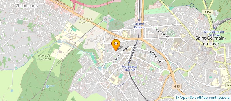 localisation de l'entreprise MADAME ILEANA ILEANA CASPANI  SAINT-GERMAIN-EN-LAYE