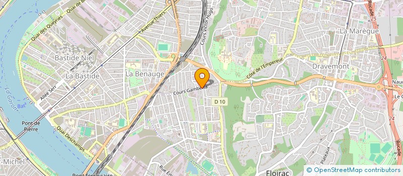 localisation de l'entreprise MADAME ILEANA TAUSCHER à FLOIRAC