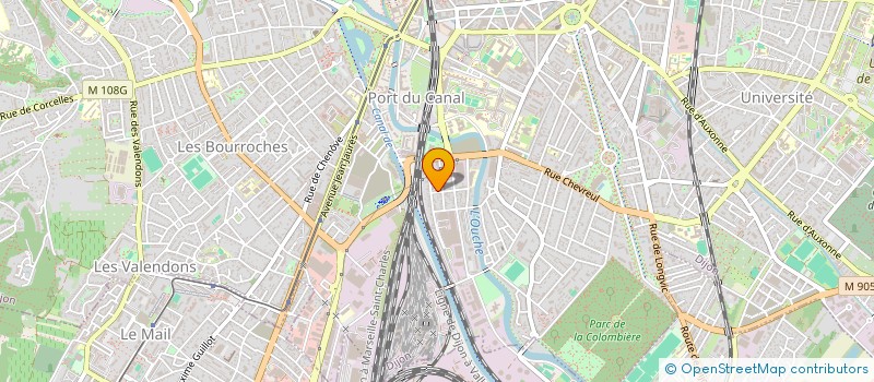 localisation de l'entreprise MADAME ILEANA VAUCLIN  DIJON