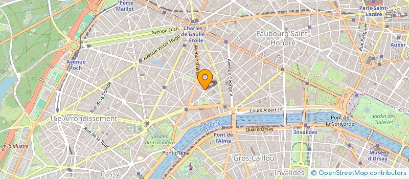 localisation de l'entreprise MADAME ILEF OUESLATI  PARIS