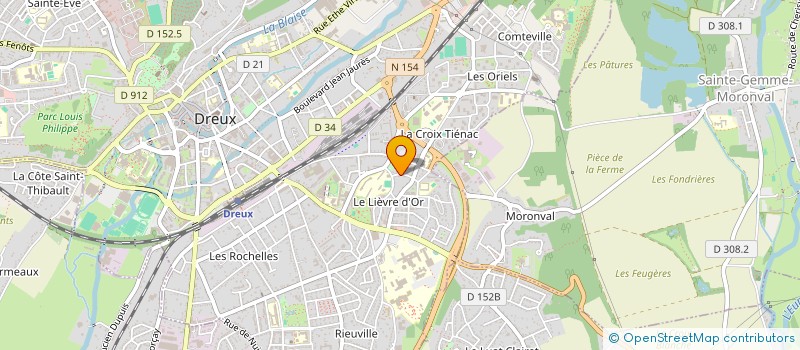 localisation de l'entreprise MADAME ILHAM BOUMIR à DREUX