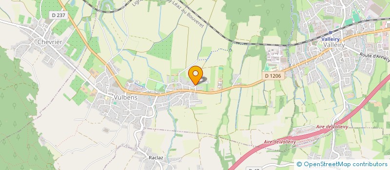 localisation de l'entreprise MADAME ILHAM CHARNOUBI  VULBENS